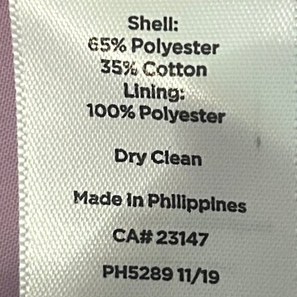 NWT Talbots lavender floral Matelassé Bow Detail Shift Dress sz 10--SOLD OUT - Picture 15 of 15